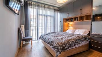 2 Schlafzimmer, Bügeleisen/Bügelbrett, Bettwäsche