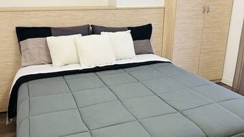 2 chambres, fer et planche Ă repasser, Wi-Fi, draps fournis