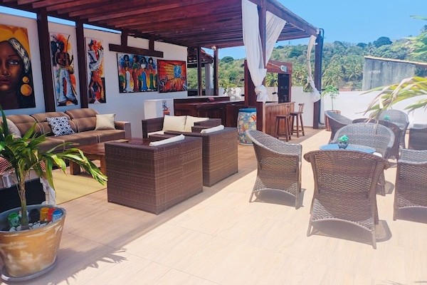 Terrasse sur le toit