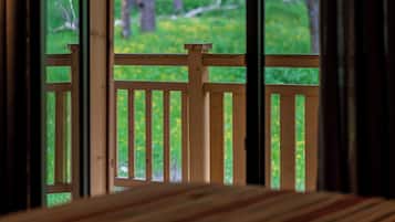 Quarto casal standard, vista para o jardim | Terraço/pátio