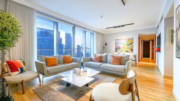 Superior Apartment | Living area | Smart TV