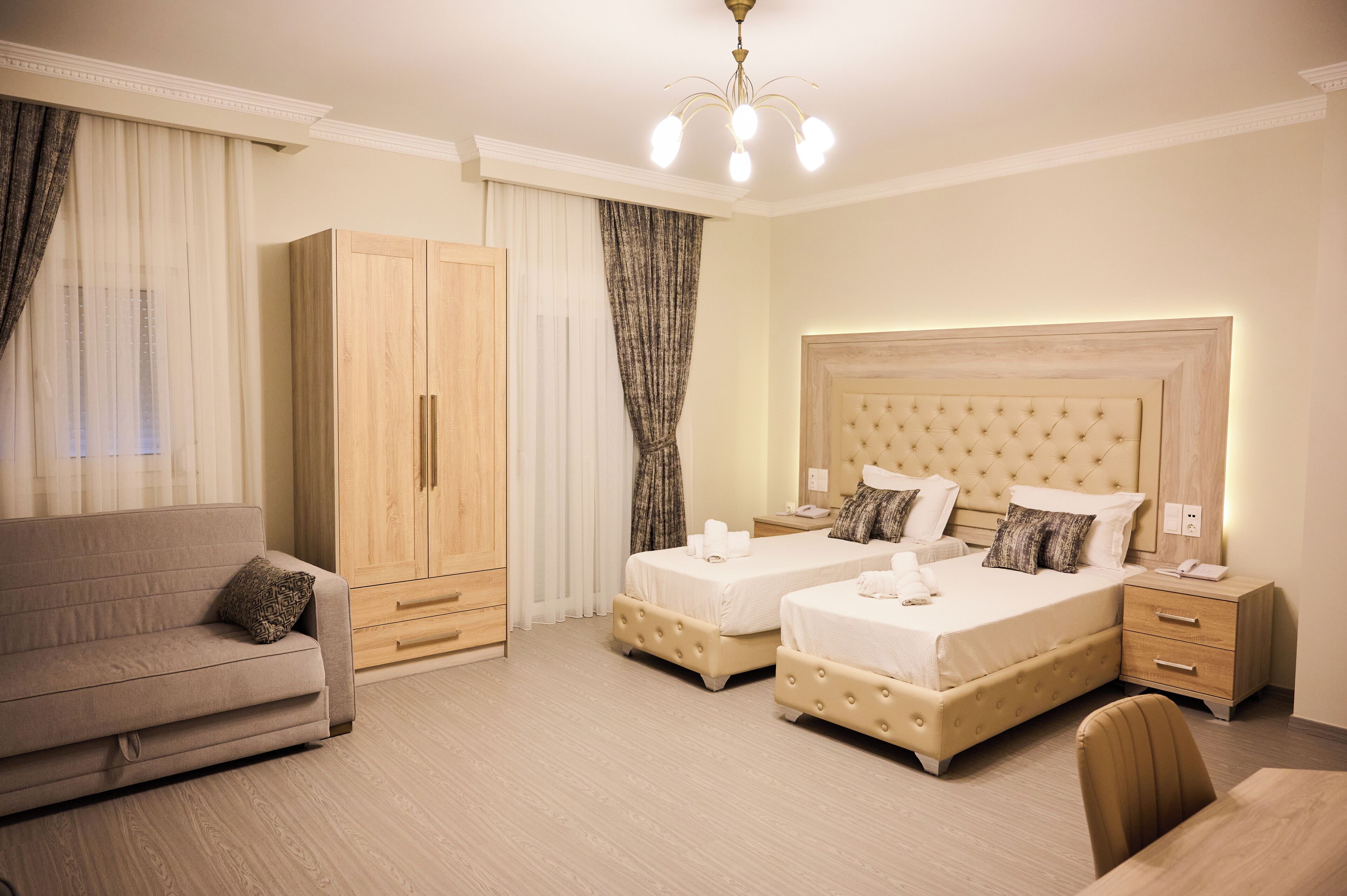 2 soverom, skrivebord, wi-fi og sengetøy