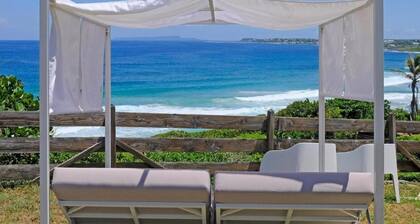 Villa Mahina, Surfen und Panoramablick auf den Ozean!