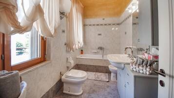 Shower, hair dryer