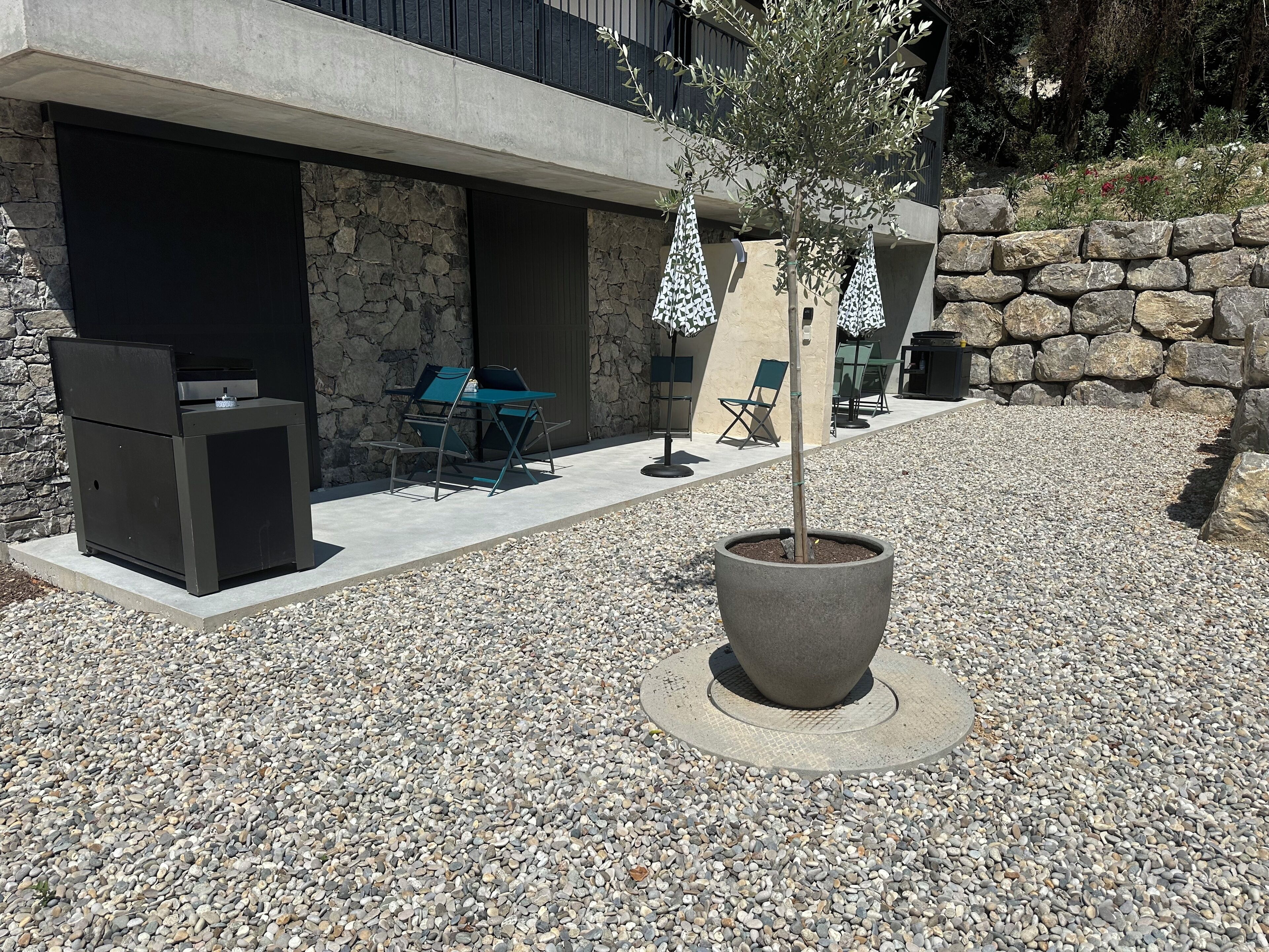 Enceinte de l’hébergement