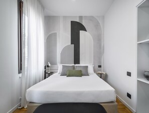 1 soverom, strykejern/-brett, wi-fi (inkludert) og sengetøy