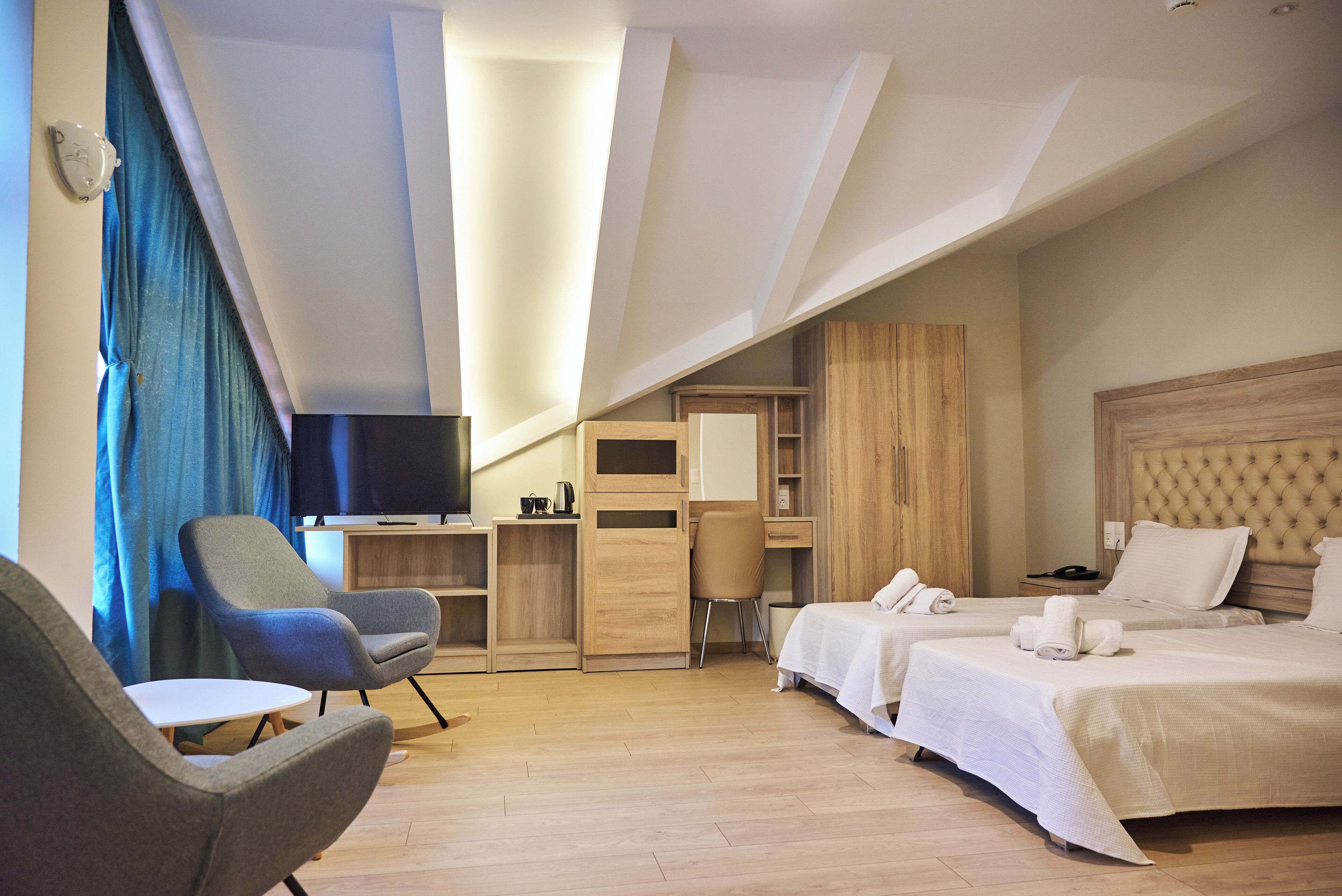 1 室のベッドルーム、WiFi、ベッドシーツ