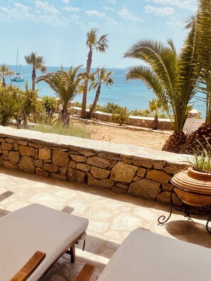 Comfort Studio Suite | Terrace/patio - Only Yours Mykonos (Mykonos)