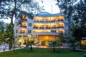 Fassade der Unterkunft