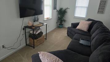 Smart TV, table football, books