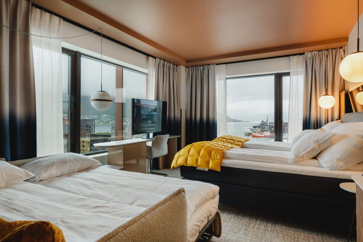 Vierbettzimmer, 1 King-Bett und Schlafsofa (Superior)