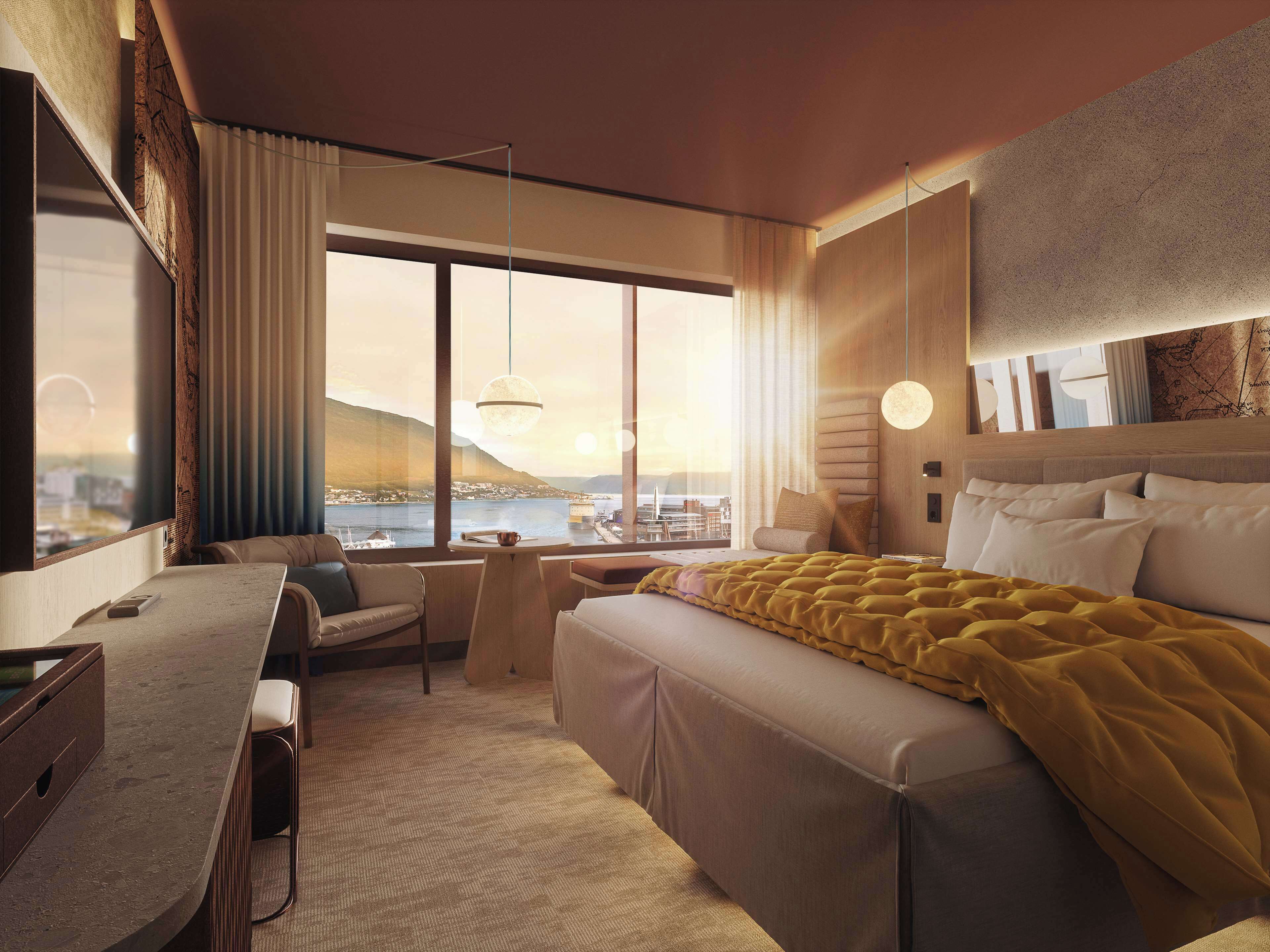 Quadruple Room, 1 King Bed with Sofa bed (Superior) | In-room safe, soundproofing, free WiFi, bed sheets