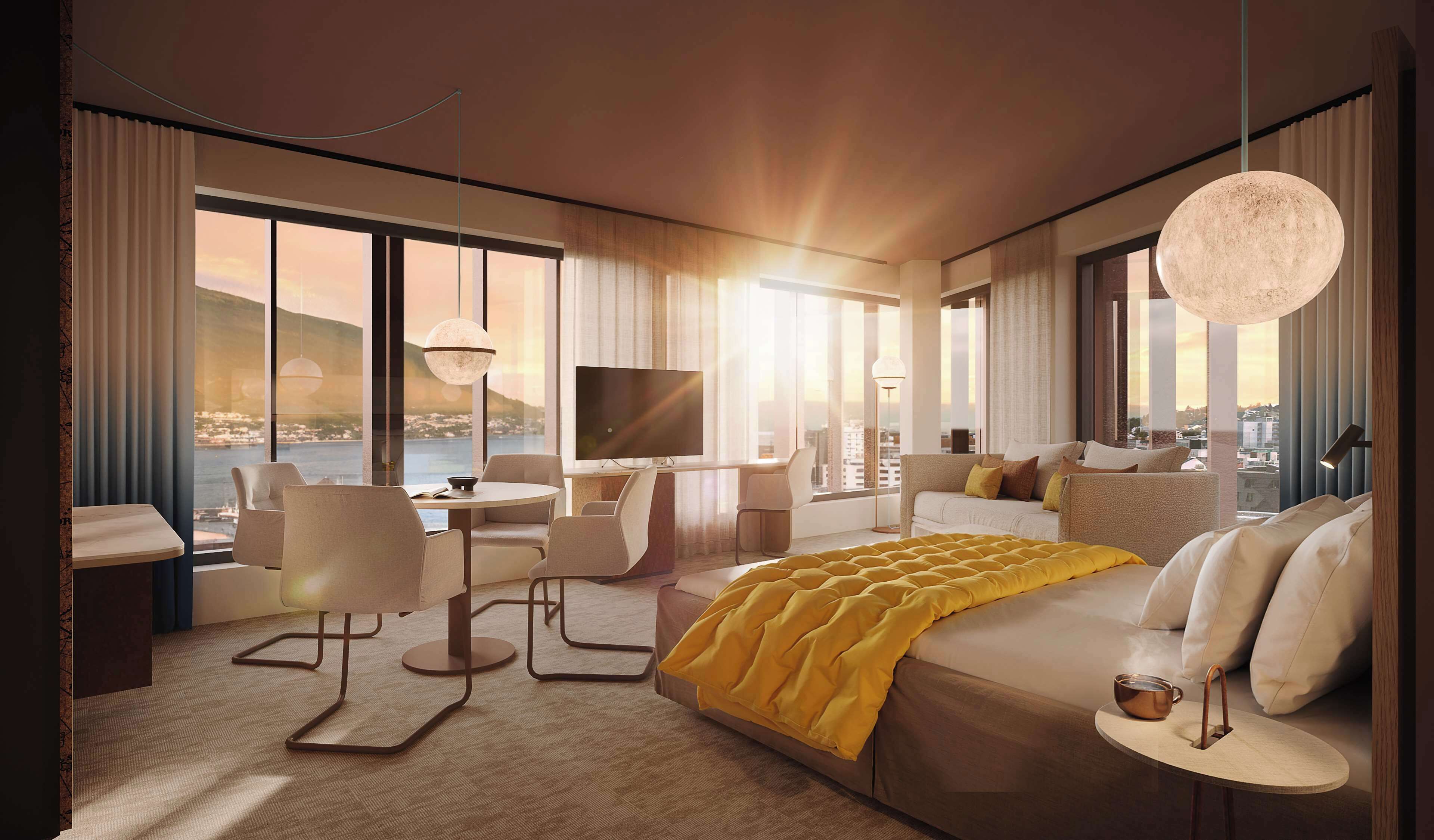 Quadruple Room, 1 King Bed with Sofa bed (Superior)
