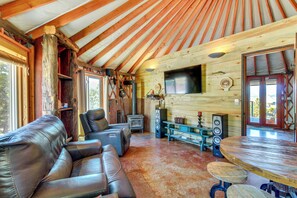 House (1 Bedroom) | Interior - Mountainside Yurt w/ Views < 3 Mi to Black Canyon! (Montrose)