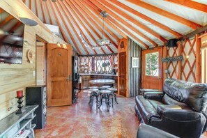 Interior - Mountainside Yurt w/ Views < 3 Mi to Black Canyon! (Montrose)