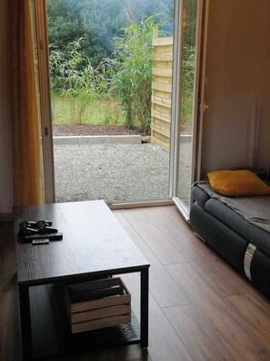 Living area - Studio au Calme Entre mer et Campagne (Bourbriac)