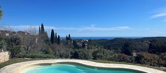 Charming villa in wonderful Vence with WiFi, AC
