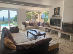 TV, fireplace, printers - Charming villa in wonderful Vence with WiFi, AC (Vence)
