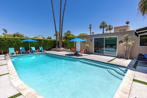 Una piscina climatizada