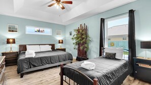 Huis, Meerdere bedden, terras, uitzicht op tuin (Sunset by the Sea) | 3 slaapkamers, individueel gedecoreerd, individueel gemeubileerd