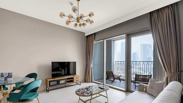 Living area - Bellavista -2 Bedrooms Downtown Views II (Dubai)