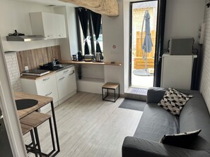 Living area - Gîte Carpe Diem (Ligré)