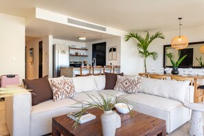 Apartment, 2 Schlafzimmer | Wohnbereich