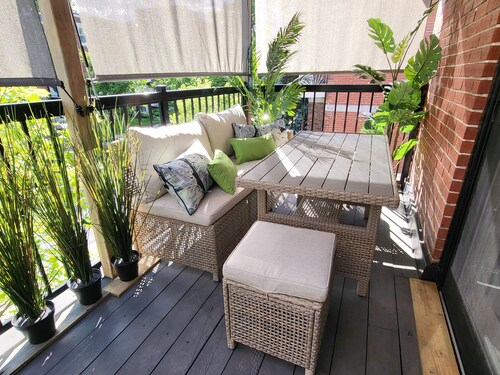 Double Terrasse · Borne Arcade · BBQ · Proche Bus