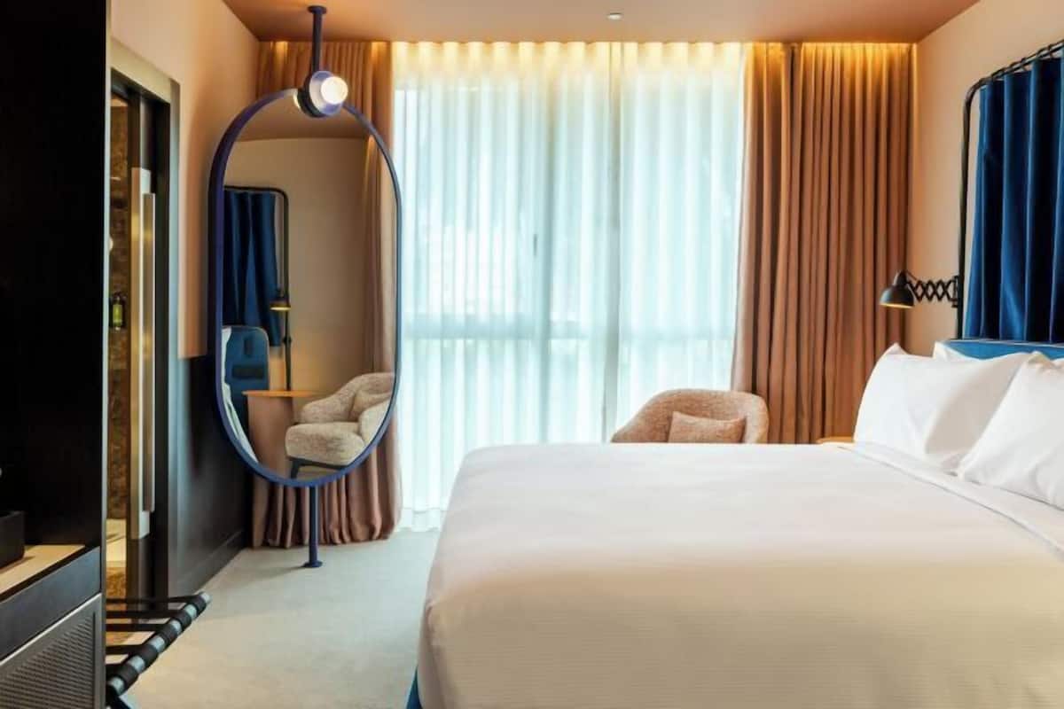1 chambre, couette en duvet d'oie, minibar