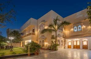 Façade de l’hébergement