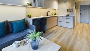 Studio, balkon