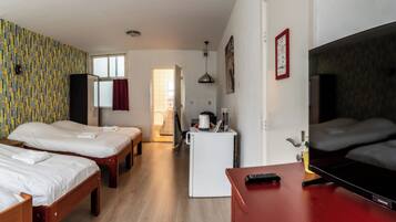 Triple Room | Minibar, laptop workspace, iron/ironing board, free WiFi