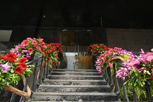 Entrada de la propiedad