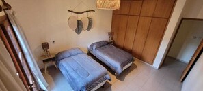 Comfort-Apartment, Nichtraucher, Gartenblick | 2 Schlafzimmer, laptopgeeigneter Arbeitsplatz, kostenloses WLAN