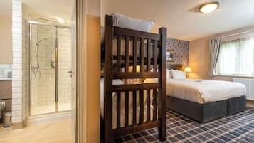 Double or Twin Room with Bunks | 1 bedroom, in-room safe, desk, iron/ironing board