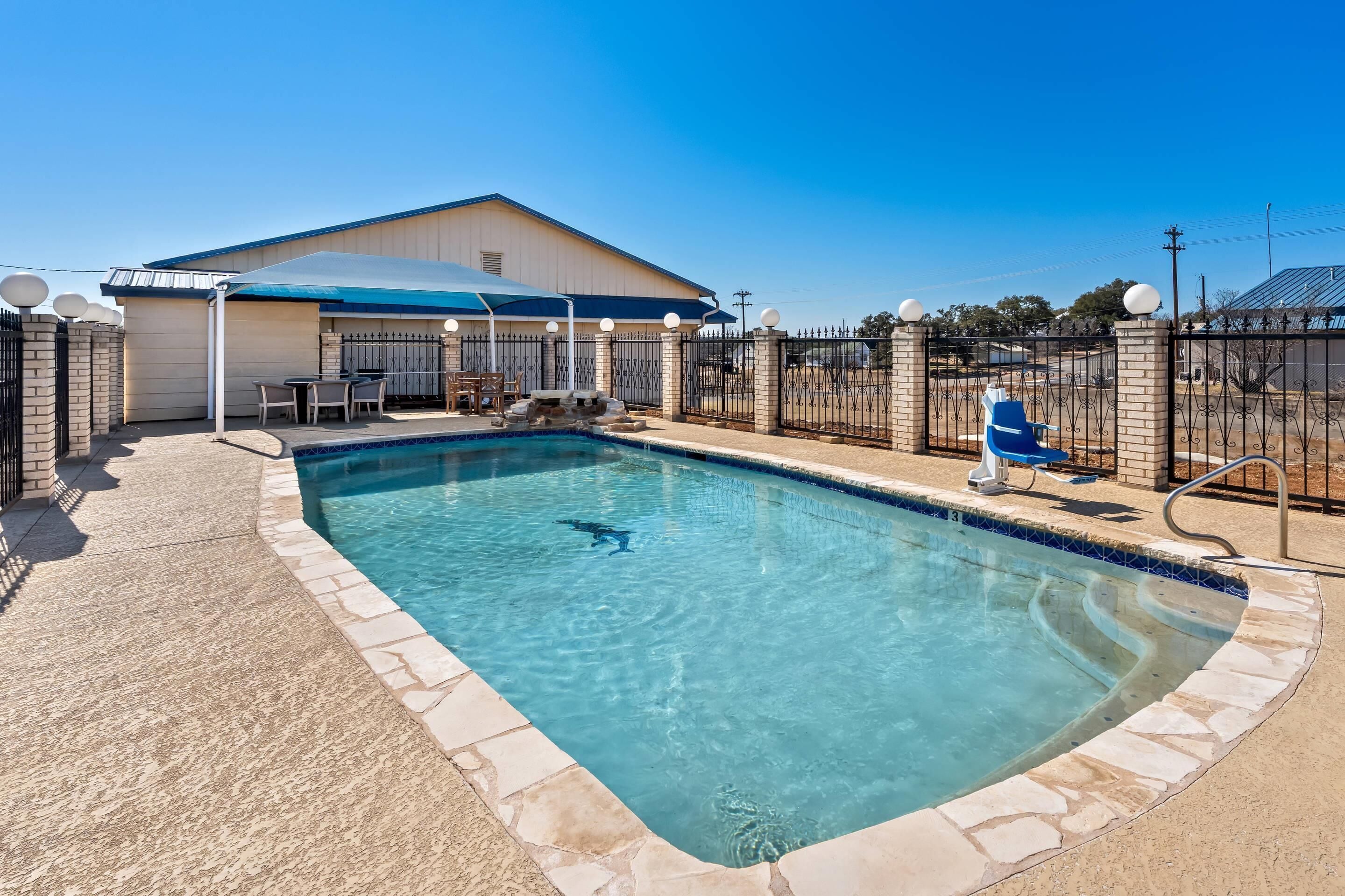 Seasonal outdoor pool