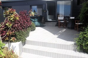 Terrace/patio - Apartamento Acolhedor com Inúmeras Amenidades. Zona Tranquila com Bons Acessos (Fajã de Cima)