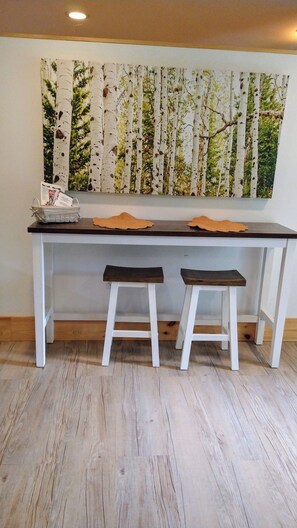 Interior - Cozy 4 season waterfront cottage in the white mountains on the bearcamp river! (Ossipee)