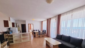 Apartment, 3 Bedrooms | Living room - TOP Apart Complex (Sveti Vlas)