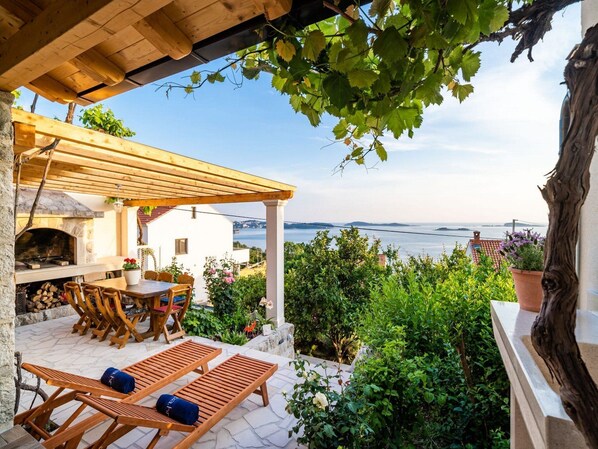 Apartment (One Bedroom Apartment with Terrace an) | Exterior - Apartment Fortuno (Zupa dubrovacka)