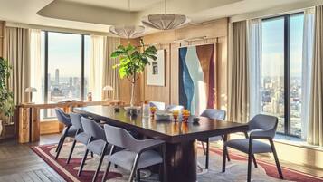 Sala de estar en el lobby