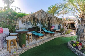 Apartment, 2 Bedrooms, Smoking, Balcony | Property grounds - Villa With Pool BBQ Grill Garden Beduintent Sunbeds Jacuzzi (Dahab)