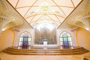 Área interna para casamento