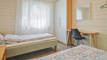 2 makuuhuonetta, internet, vuodevaatteet