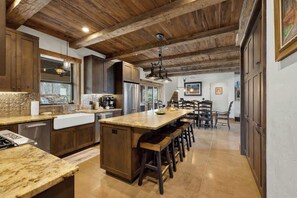 House, Multiple Beds, Pool Access (2037 W US 290 Main) | Private kitchen | Coffee/tea maker