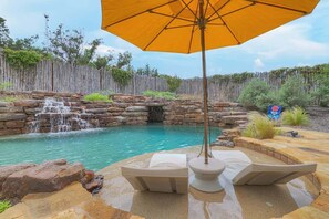 Outdoor pool - West End Luxury Retreat With Resort Style Pool and Hot Tub! (Fredericksburg)