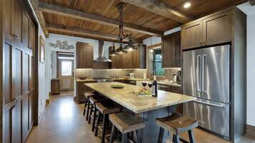 House, Multiple Beds, Pool Access (2037 W US 290 Combo) | Private kitchen | Coffee/tea maker