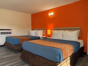 Economy Double Room | Free WiFi, bed sheets - Ponca Motel (Abilene)
