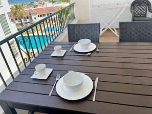 Outdoor dining - Sea View Apartment La Cala - Pass the Keys (Las Lagunas de Mijas)