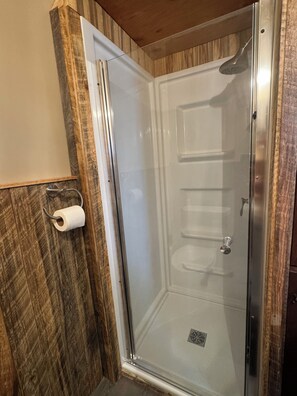 Shower, hair dryer, towels, soap - Newly remodeled, fully equipped house close to many LAKES and TRAILS! (Cass Lake)